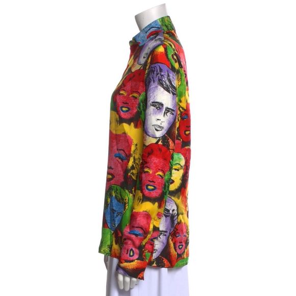 Gianni Versace Jeans 1991 Pop Art Marilyn Monroe Betty Boop sold - Picture 5 of 11